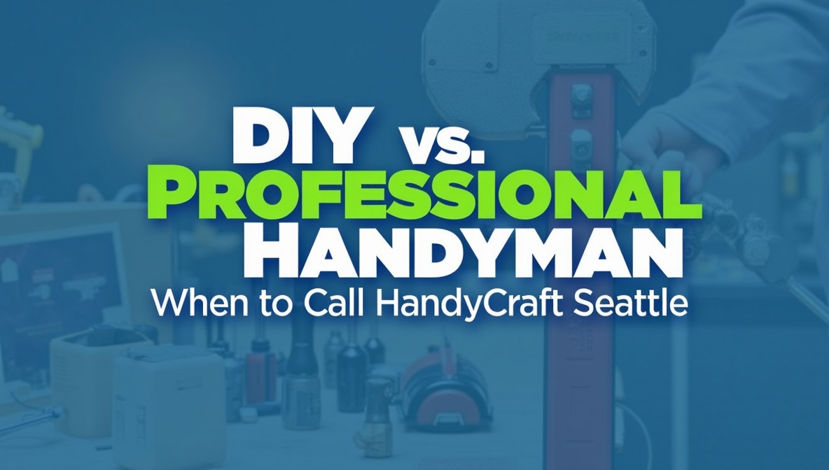 DIY vs. Professional Handyman Services | HandyCraft Seattle
